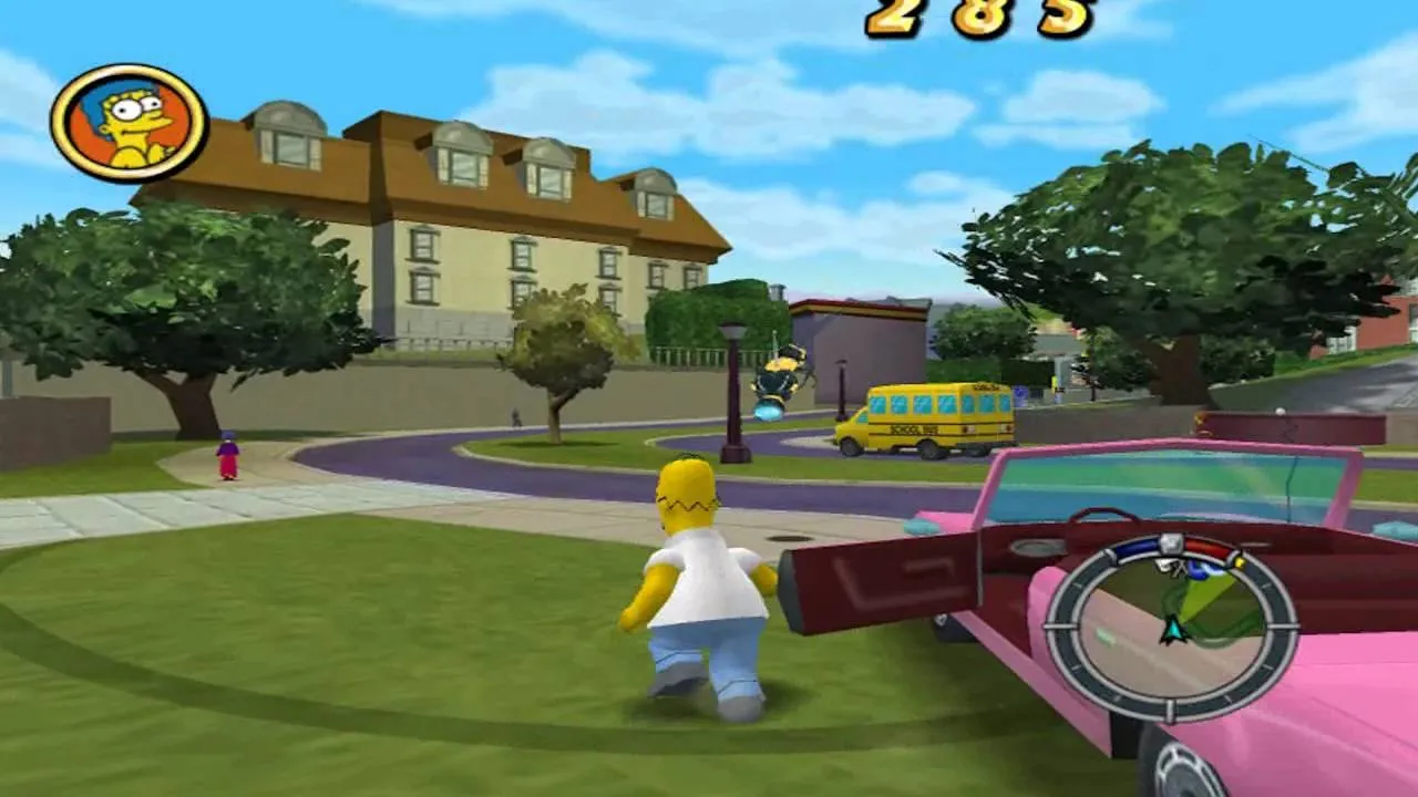 The Simpsons: Hit & Run پلی استیشن 2