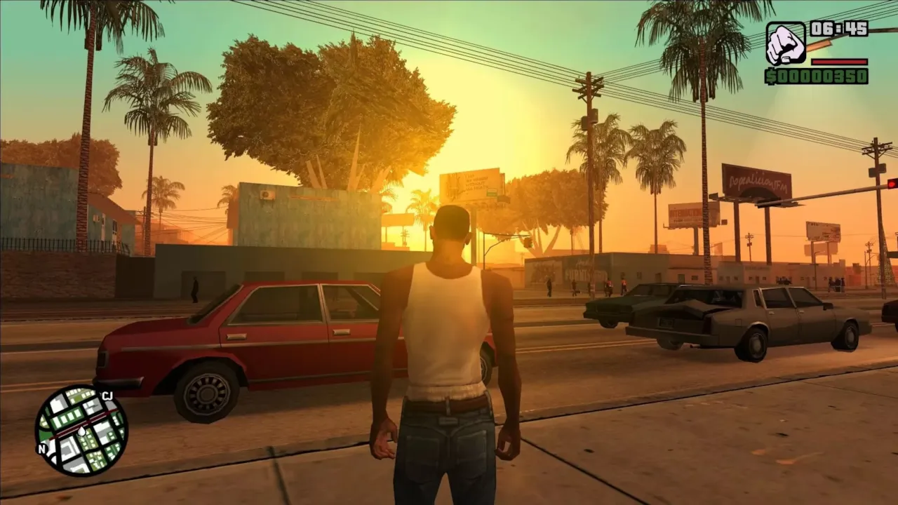 Grand Theft Auto: San Andreas پلی استیشن 2