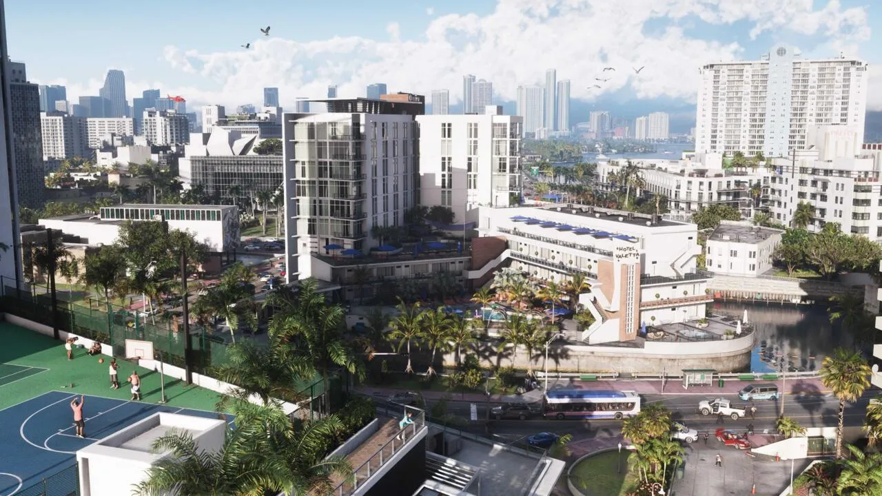 جزئیات بازی جی تی ای 6: ساختمان ها، فضای سبز، فعالیت مردم و ...