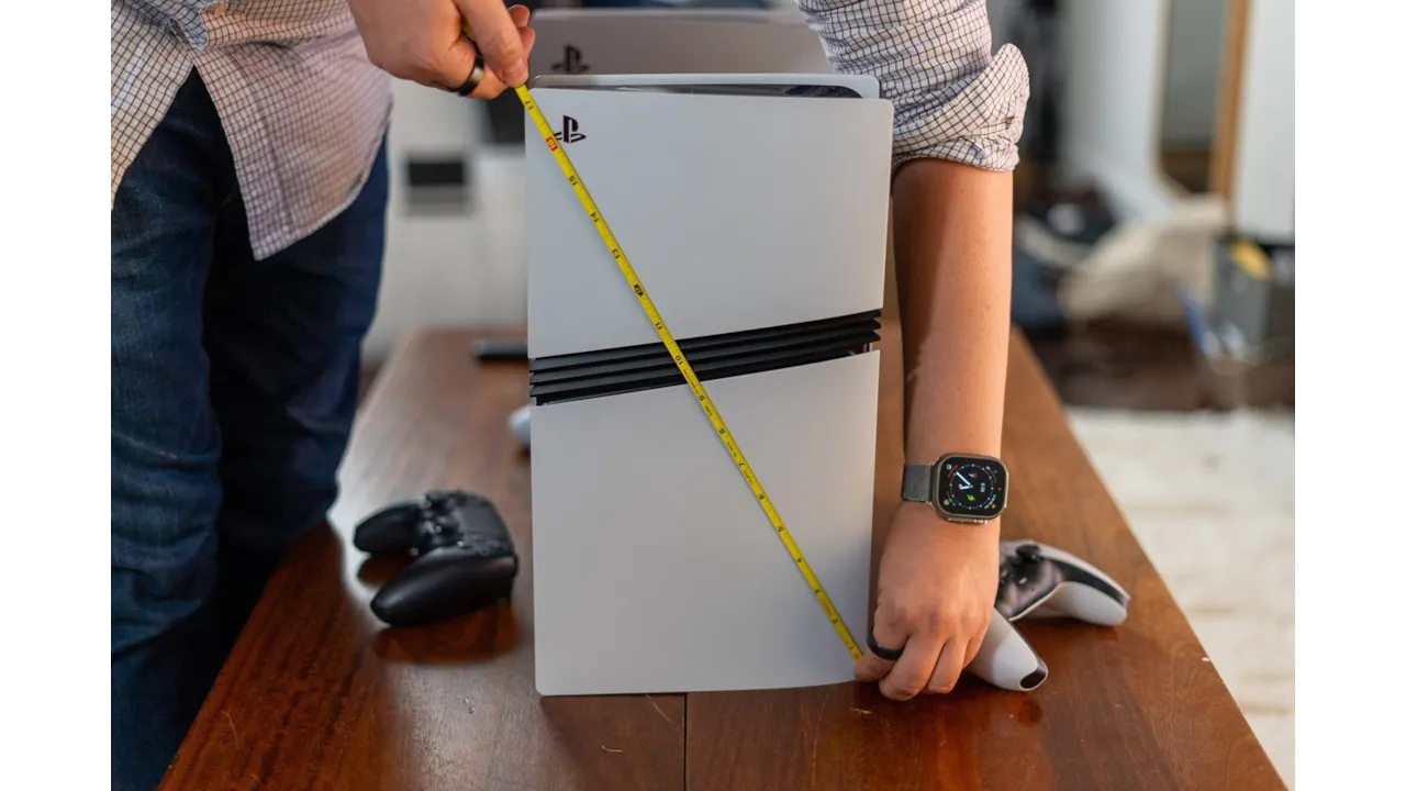 ابعاد، وزن انواع پلی استیشن 5