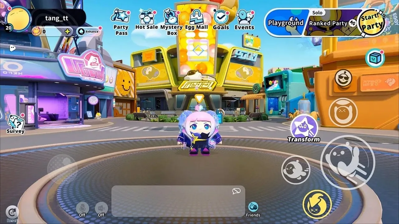 بازی Eggy Party موبایل